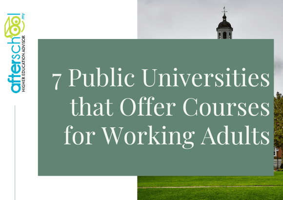 7 Public Universities that offer Courses for Working Adults
