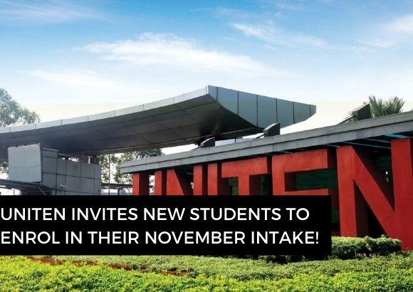 UNITEN Invites New Students to Enrol in Their November Intake!
