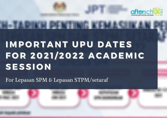 Important UPU Dates for 2021/2022 Academic Session