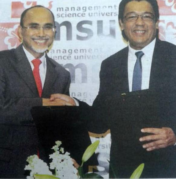 Management and Science University ties up with Celcom