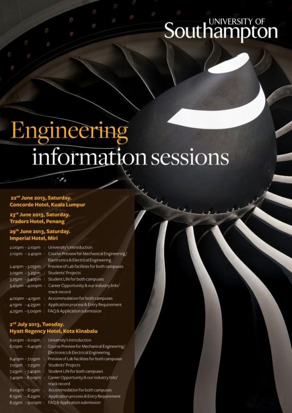 University of Southampton Malaysia Campus to hold information sessions for students