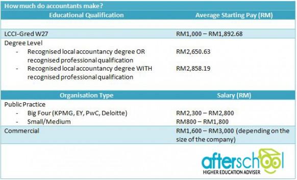 How much do accountants make? 