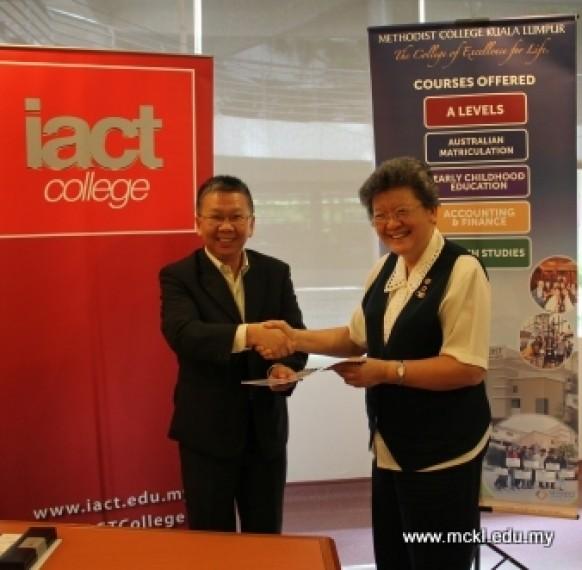 Methodist College KL partners with IACT College