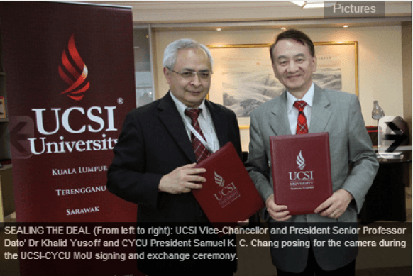 UCSI renews MoU with Taiwan university