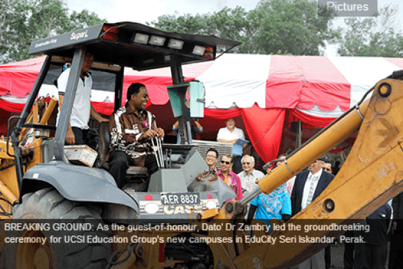 UCSI University starts building new campus in Perak