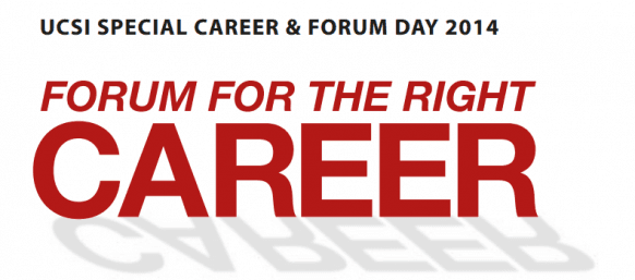 Career & Forum Day at UCSI University this 9-10 August 2014
