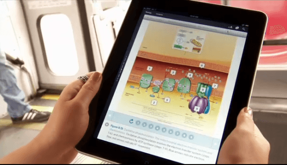 Ministry of education tries to make school bags lighter for students by introducing digital textbook