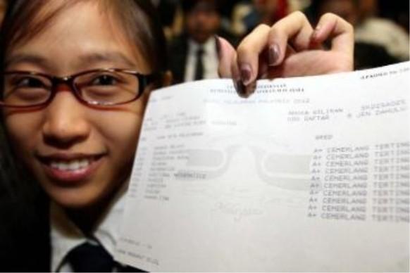 Fewer students scored A+ and A- in this year's SPM
