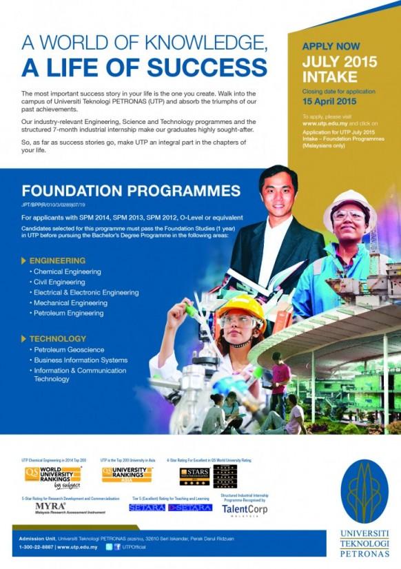 Triumph in Engineering and Technology with UTP