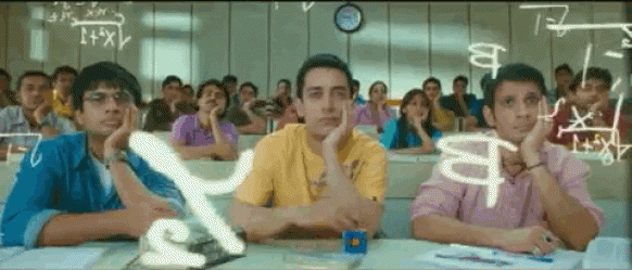 Which Engineering course did the main character from 3 Idiots study?