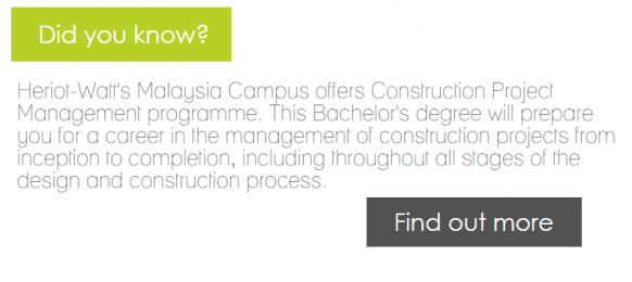 Heriot-Watt's Malaysia campus nominated for most beautiful architecture
