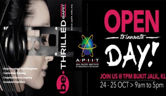 APU/APIIT Open Day this 24-25 October 2015