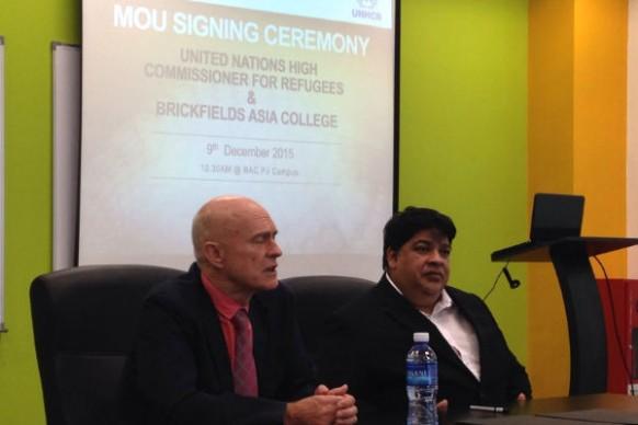 Training teachers in refugee schools