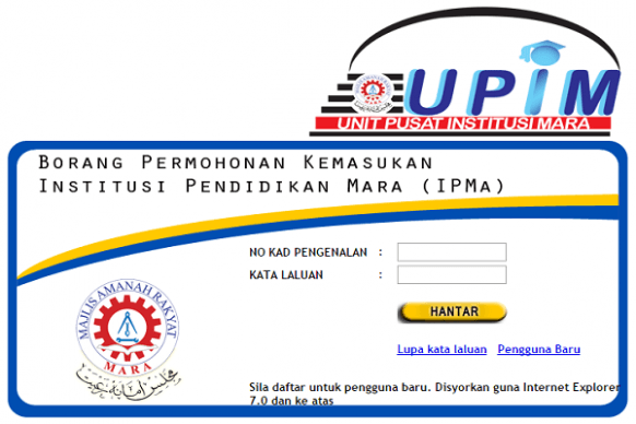 Applications for institutions under MARA is open now