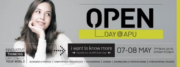 Plan ahead for APU & APIIT Open Day 2016