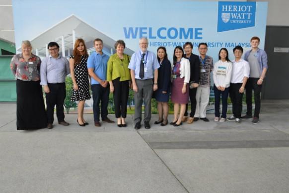 A kingly visit to Heriot-Watt University Malaysia