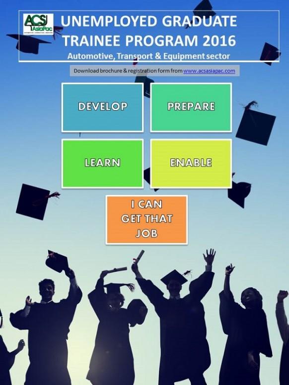 Join Unemployed Graduate Trainee Program