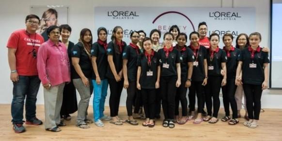 A future in hair with L'Oreal Malaysia, YWCA