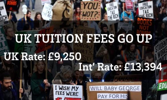 UK fees go up