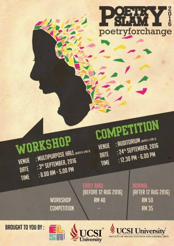 UCSI Poetry Slam for Change