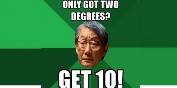Advice for graduates: Get two degrees
