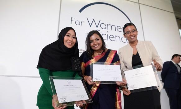 3 scientists honoured by L’Oréal-UNESCO