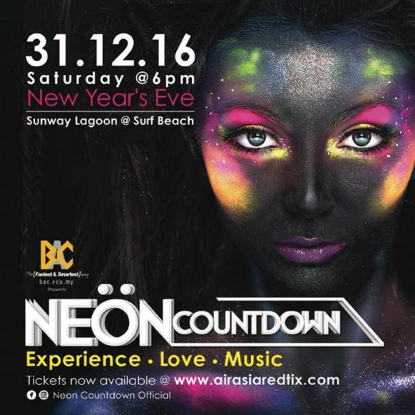 Join #NEONCountdown this New Year's Eve 2016