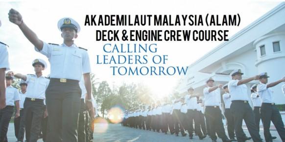 Applications to ALAM's Deck & Engine Crew Course Now Open!