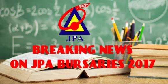 Breaking News on JPA Bursary Programme 2017