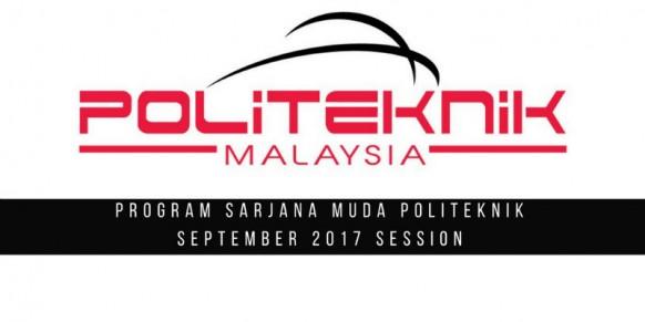 Applications to 'Program Sarjana Muda Politeknik' September Session 2017 Now Open