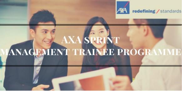 AXA SPRINT Management Trainee Programme