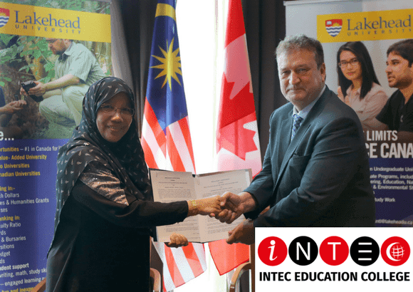 INTEC’s American Degree Transfer & A-Level Can Now Be Transferred to Lakehead University, Canada