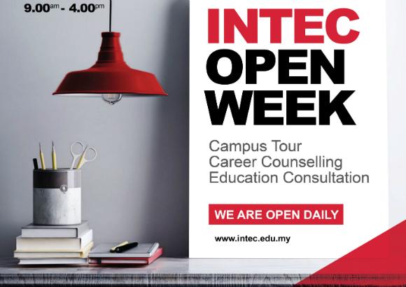 INTEC OPEN WEEK - Your best learning experience starts with us!