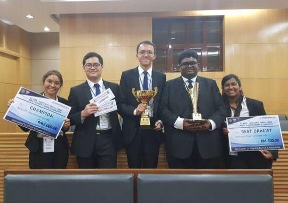 ATC's Success in the LAWASIA Moot Competition 2019 & KL Bar – Lincoln's Alumni Moot Court Competition 2019