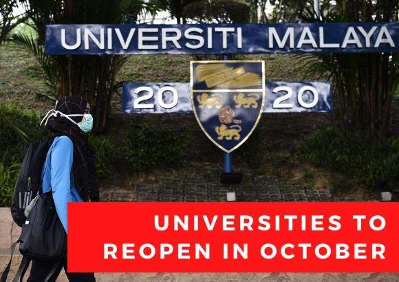BREAKING: Universities to Reopen in October