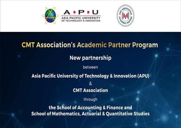 CMT Association Partners with Asia Pacific University of Technology & Innovation to Advance the Discipline of Technical Analysis