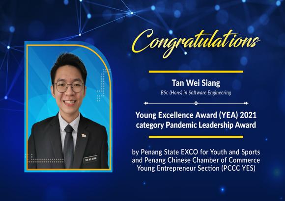 Pandemic Leadership Award 2021 for APU Volunteer Leader