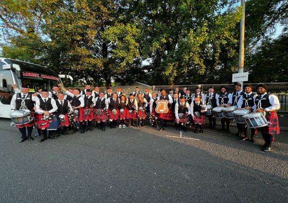 Sohan Singh from APU hits the right notes at the World Pipe Band Championship 2022